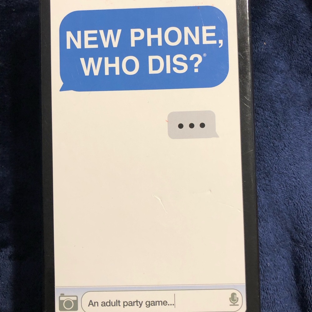 New Phone, Who Dis? Party Phone Game - An adult party game….